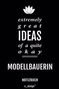 Notizbuch für Modellbauer / Modellbauerin
