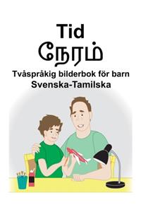 Svenska-Tamilska Tid Tvåspråkig bilderbok för barn