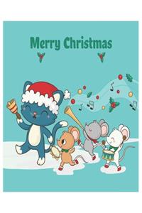 merry christmas coloring and activity book