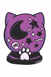 Gothic Cat Notebook