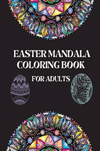 Easter Mandala Coloring Book for Adults