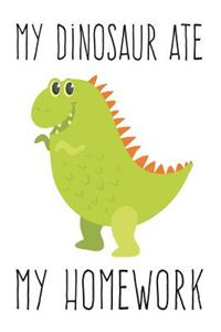 My Dinosaur Ate My Homework