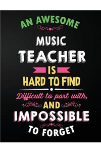 Music Teacher Notebook