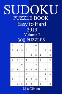 300 Medium to Hard Sudoku Puzzle Book 2019