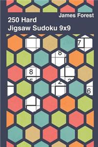 250 Hard Jigsaw Sudoku 9x9