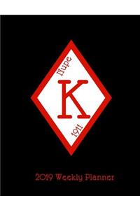 Nupe 2019 Weekly Planner