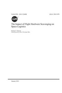 The Impact of Flight Hardware Scavenging on Space Logistics