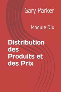 Distribution Des Produits Et Des Prix