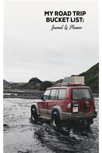 My Road Trip Bucket List Journal & Planner