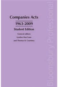 Companies Acts 1963-2009: Student Edition