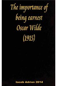 importance of being earnest Oscar Wilde (1915)