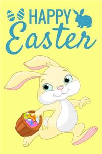 Happy Easter: Blank Journal / Sketch / Drawing Book - 6 X 9 Paper - Unlined Notebook / Journal - 100 Pages