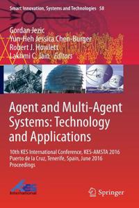 Agent and Multi-Agent Systems: Technology and Applications