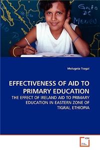Effectiveness of Aid to Primary Education