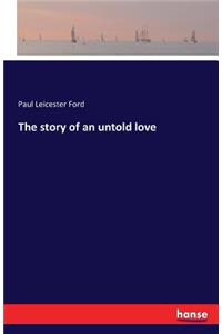 story of an untold love