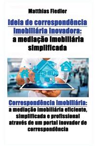 Ideia de correspondência imobiliária inovadora: a mediação imobiliária simplificada: Correspondência imobiliária: a mediação imobiliária eficiente, simplificada e profissional através de um portal