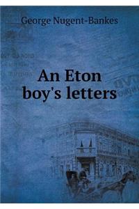 An Eton boy's letters