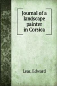 JOURNAL OF A LANDSCAPE PAINTER IN CORSI