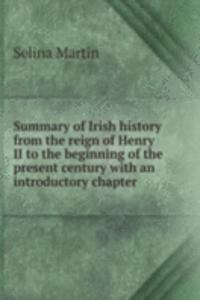 Summary of Irish history