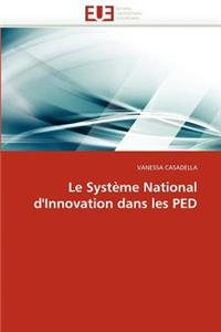 Le Système National d''innovation Dans Les Ped