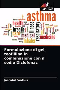 Formulazione di gel teofillina in combinazione con il sodio Diclofenac