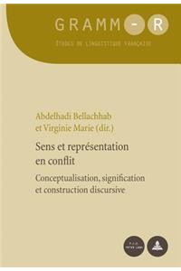 Sens Et Représentation En Conflit