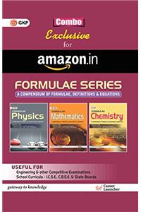 Formulae Series: Physics, Chemistry, Maths (Combo)