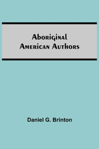 Aboriginal American Authors