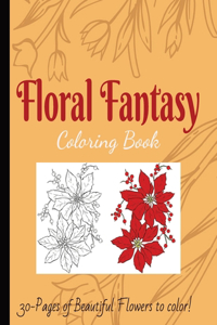 Floral Fantasy Coloring Book