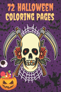 72 Halloween Coloring Pages