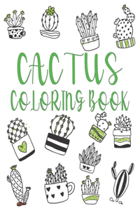 Cactus Coloring Book