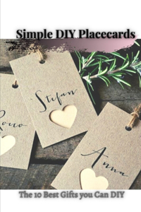 Simple DIY Placecards