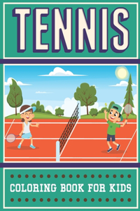 Tennis Coloring Book For Kids