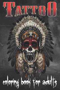 Tattoo Coloring Book For Adults