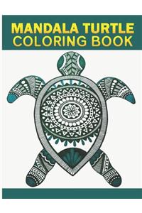 Mandala Turtle Coloring Book