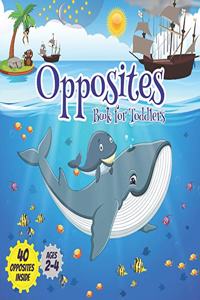 Opposites book for toddlers