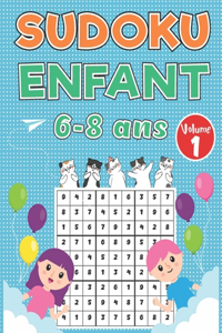 Sudoku Enfant 6-8 ans Volume 1