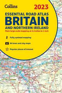 2023 Collins Essential Road Atlas Britain and Northern Ireland
