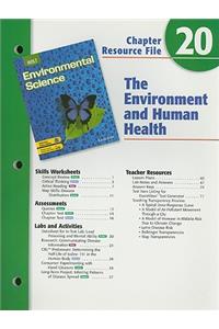 Holt Environmental Science Chapter 20 Resource File: The Environment and Human Health