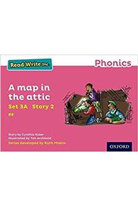 Read Write Inc. Phonics: The map in the attic (Pink Set 3A Storybook 2)