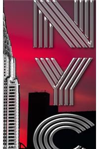 Iconic Chrysler Building New York City Sir Michael Artist Drawing Writing journal