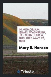 In Memoriam