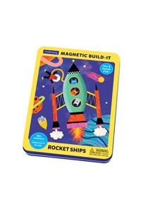 Rocket Ships Magnetic Build-It