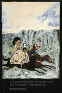 A Postcard from the Mountains with the Mountains Tippexed Out