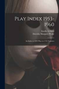 Play Index 1953-1960