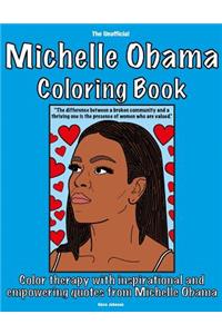 The Unofficial Michelle Obama Coloring Book