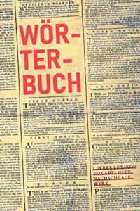 Wörterbuch - Leeres Lexikon, Vokabelheft, Nachschlagewerk