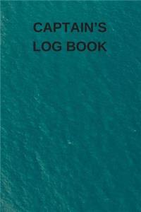 Captain's Log Book