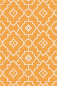 Morrocan Design College Ruled Notebook