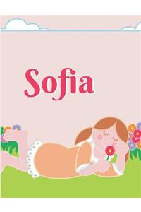 Sofia Personalized Sketchbook Journal Notebook